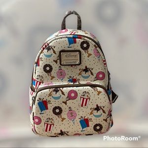 Loungefly Chip and Dale Snacks Mini Backpack